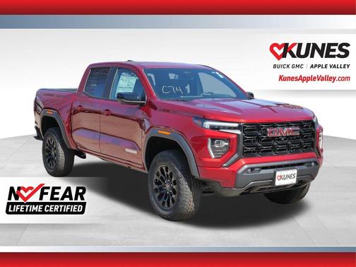 Volcanic Red 2026 GMC Canyon Elevation