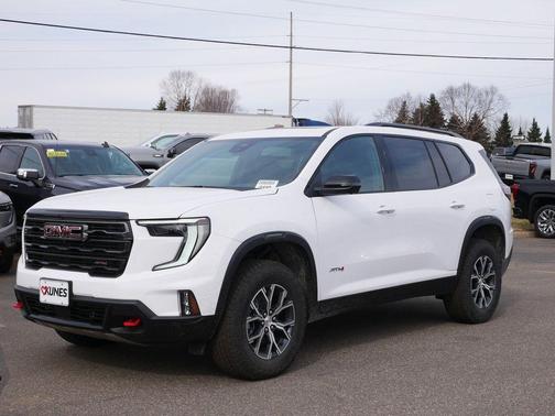 Summit White 2026 GMC Acadia AT4