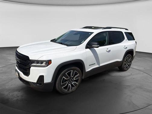 Summit White 2021 GMC Acadia SLT