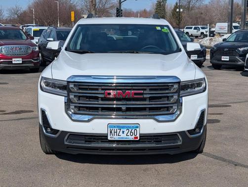 Summit White 2023 GMC Acadia SLT