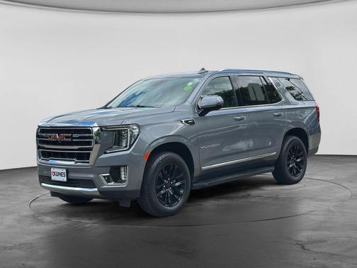Satin Steel Metallic 2022 GMC Yukon SLT