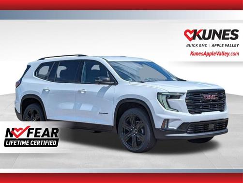 Summit White 2026 GMC Acadia Elevation
