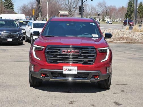 Volcanic Red 2026 GMC Acadia AT4