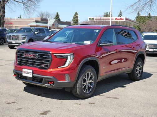 Volcanic Red 2026 GMC Acadia AT4