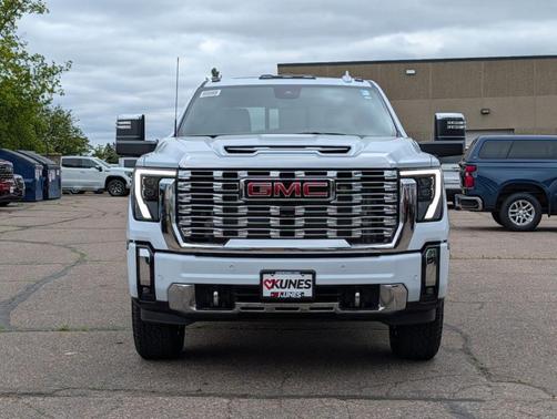 Glacier White 2026 GMC Sierra 3500 Denali