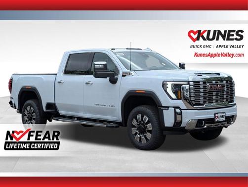 Glacier White 2026 GMC Sierra 3500 Denali