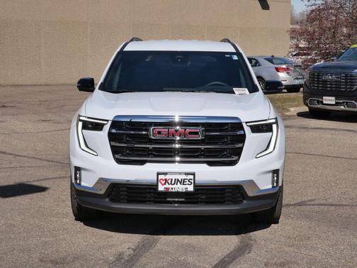 Glacier White 2026 GMC Acadia Elevation