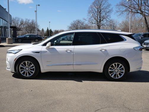 White Frost Tri-Coat 2024 Buick Enclave Avenir