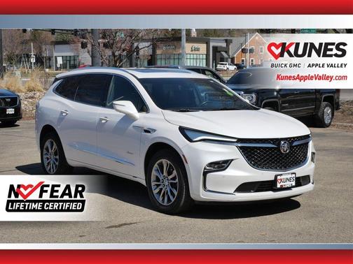 White Frost Tri-Coat 2024 Buick Enclave Avenir