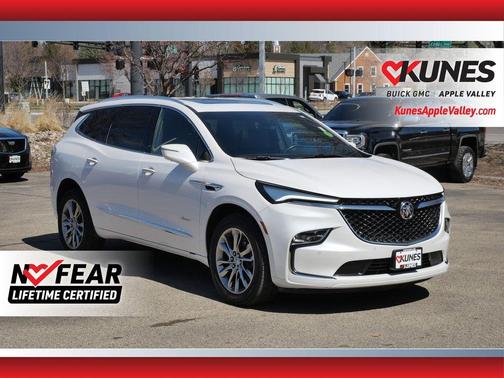 White Frost Tri-Coat 2024 Buick Enclave Avenir