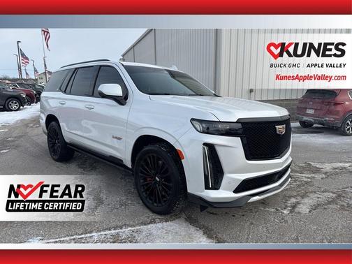 Crystal White 2023 Cadillac Escalade V-Series