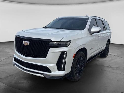 Crystal White Tri-Coat 2023 Cadillac Escalade V-Series