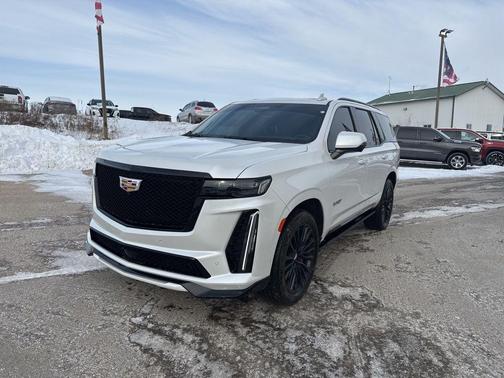 Crystal White 2023 Cadillac Escalade V-Series