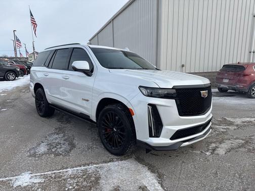 Crystal White 2023 Cadillac Escalade V-Series