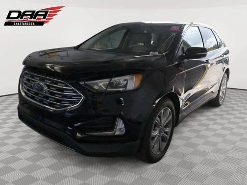 Agate Black Metallic 2019 Ford Edge Titanium