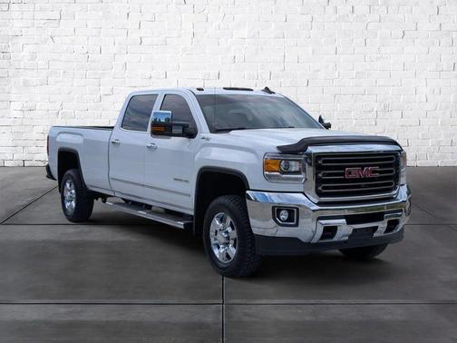Summit White 2015 GMC Sierra 2500 SLT
