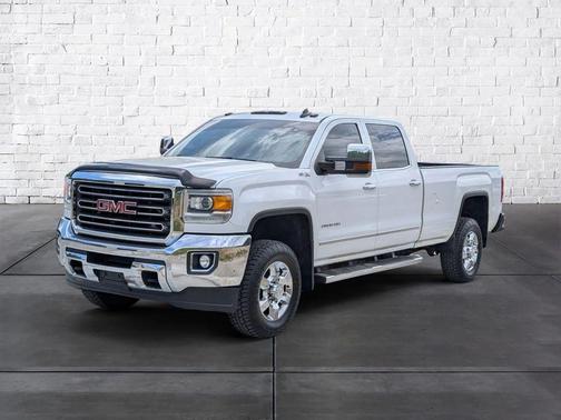 Summit White 2015 GMC Sierra 2500 SLT