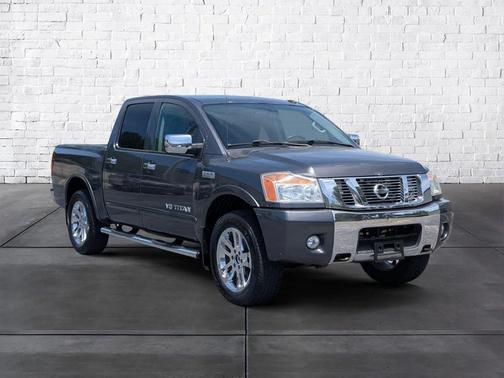 Gray 2012 Nissan Titan SL
