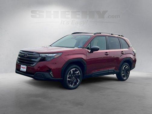 Crimson Red Pearl 2026 Subaru Forester Hybrid Premium
