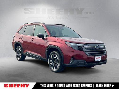 Crimson Red Pearl 2026 Subaru Forester Hybrid Premium