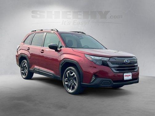 Crimson Red Pearl 2026 Subaru Forester Hybrid Premium