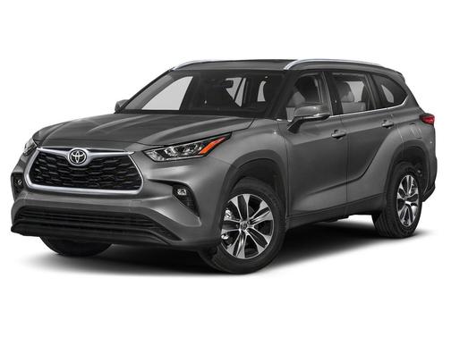 Gray 2021 Toyota Highlander XLE