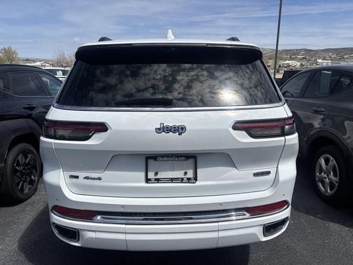 Bright White Clearcoat 2021 Jeep Grand Cherokee L Overland