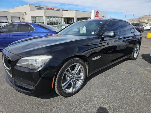 Black 2012 BMW 750 Li