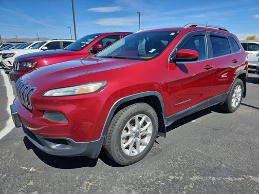 Deep Cherry Red Crystal Pearlcoat 2016 Jeep Cherokee Latitude