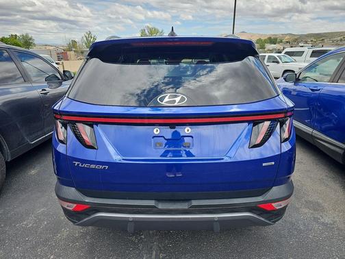 Intense Blue 2024 Hyundai TUCSON Limited