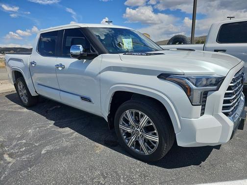 Wind Chill Pearl 2024 Toyota Tundra Hybrid Capstone