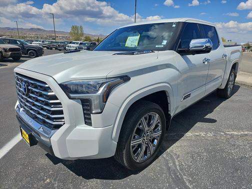 Wind Chill Pearl 2024 Toyota Tundra Hybrid Capstone
