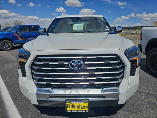 Wind Chill Pearl 2024 Toyota Tundra Hybrid Capstone