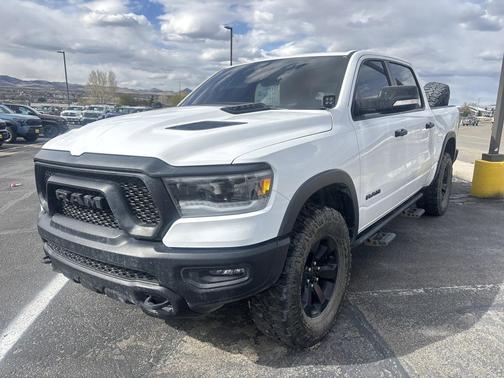 Bright White Clearcoat 2021 RAM 1500 Rebel