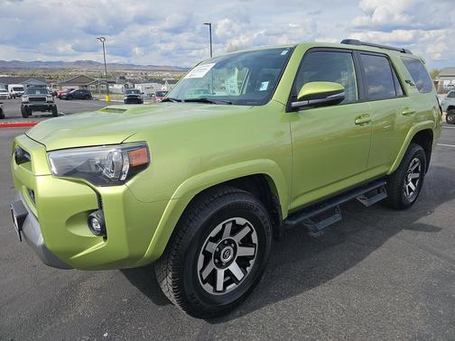 Lime Rush 2023 Toyota 4Runner TRD Off Road Premium