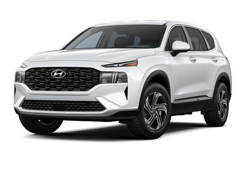 Quartz White 2021 Hyundai SANTA FE SE