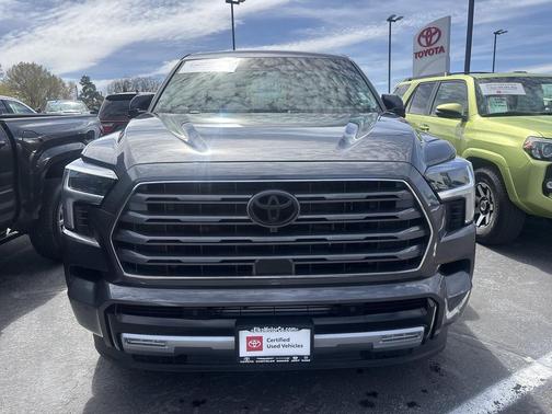 Magnetic Gray Metallic 2024 Toyota Sequoia Limited