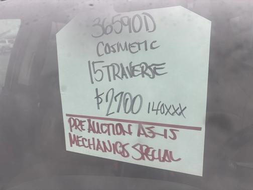 2015 Chevrolet Traverse LTZ