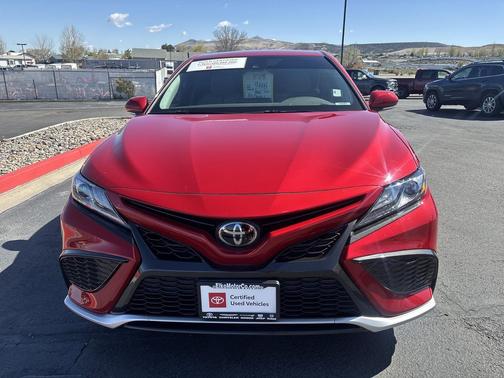 Red 2023 Toyota Camry XSE