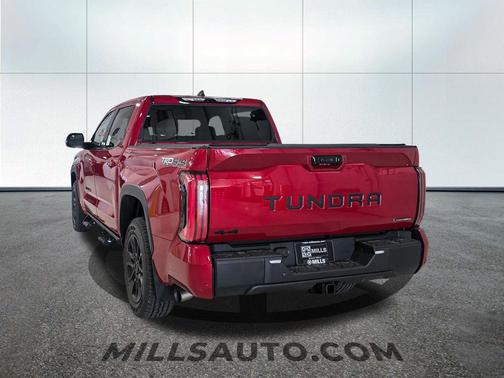 Red 2026 Toyota Tundra Hybrid Limited