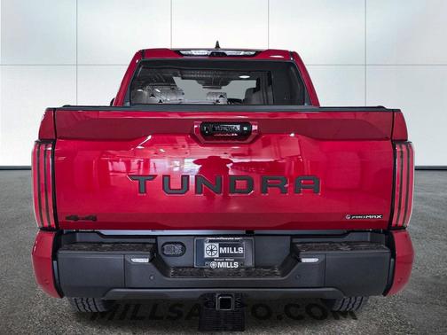 Red 2026 Toyota Tundra Hybrid Limited