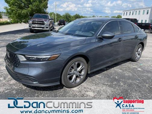 Gray 2024 Honda Accord EX