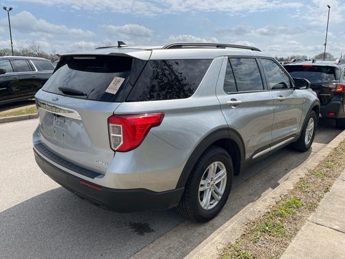 Silver Metallic 2023 Ford Explorer XLT
