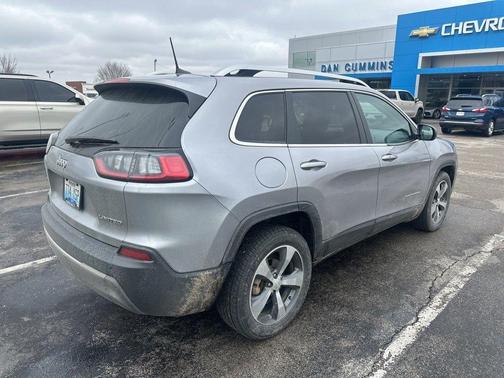 Billet Silver Metallic Clearcoat 2019 Jeep Cherokee Limited