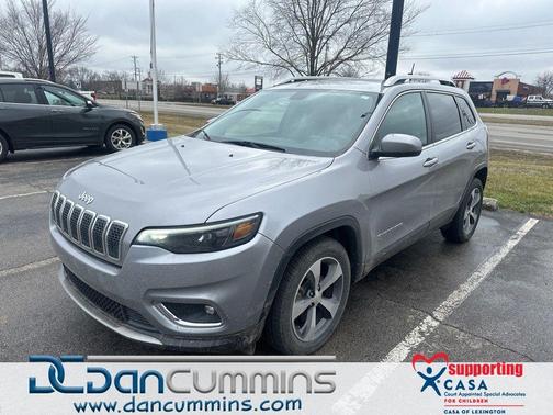 Billet Silver Metallic Clearcoat 2019 Jeep Cherokee Limited