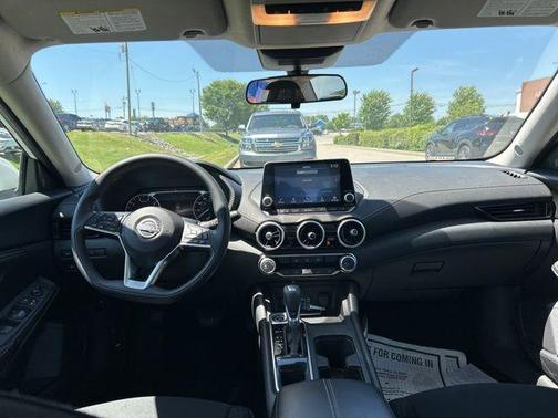 Aspen White 2025 Nissan Sentra SV