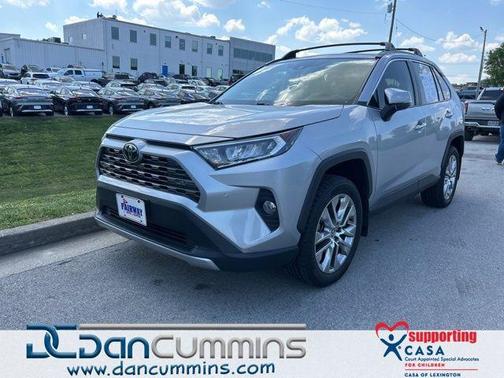 Silver Sky Metallic 2020 Toyota RAV4 Limited