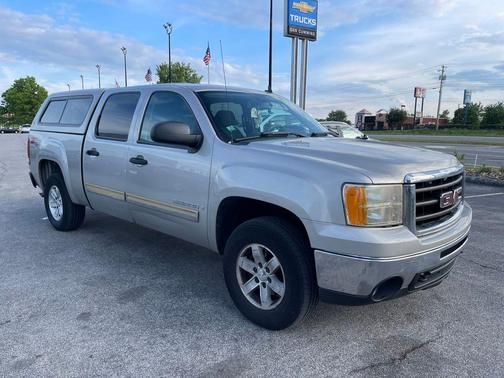 Silver Birch Metallic 2009 GMC Sierra 1500 SLE