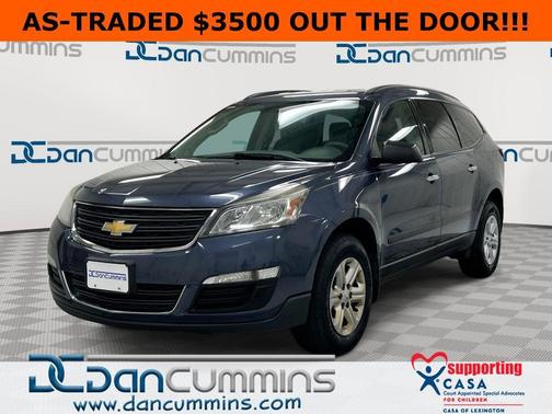 Atlantis Blue Metallic 2014 Chevrolet Traverse LS