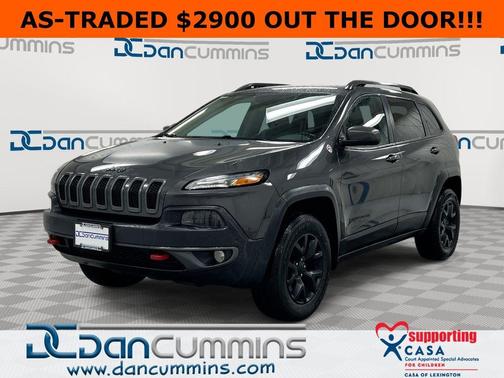 Granite Crystal Clearcoat Metallic 2015 Jeep Cherokee Trailhawk